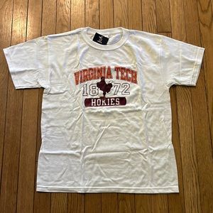 White Virginia Tech graphic tshirt